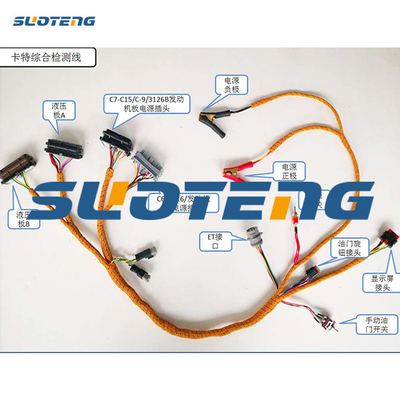 Cablaggio di prova completo di Wiring Harness Engine dell'escavatore C6.4 C6.6 C7 C9 C15 3126B