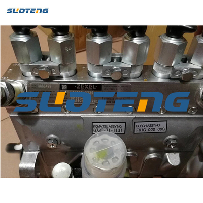 6736-71-1131 S6D102 escavatore Hydraulic Pump For PC220-6