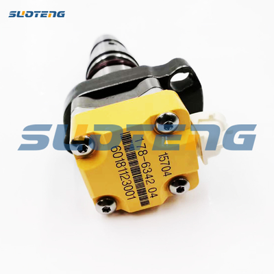 178-6342 Iniettore di carburante diesel Iniettore Common Rail 1786342 Per motore 3126B