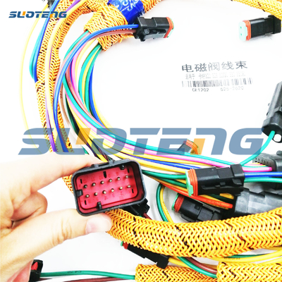 Valvo solenoide con imbracatura in acciaio resistente numero di parte 525-2620 per escavatore E320D