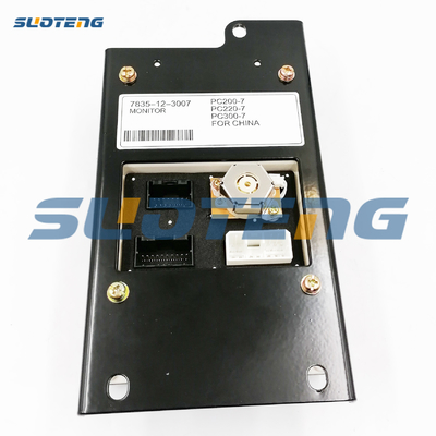 7835-12-3007 7835123007 Monitor Display Panel Display Panel per parti di escavatori PC200-7