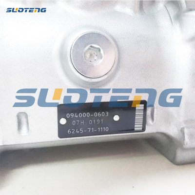 6245-71-1111 Pompa di iniezione carburante 094000-0603 per escavatore PC1250-8