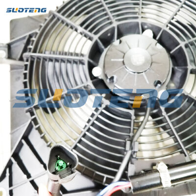 454-3252 4543252 Motore del ventilatore a condensatore per escavatore E329D E330D