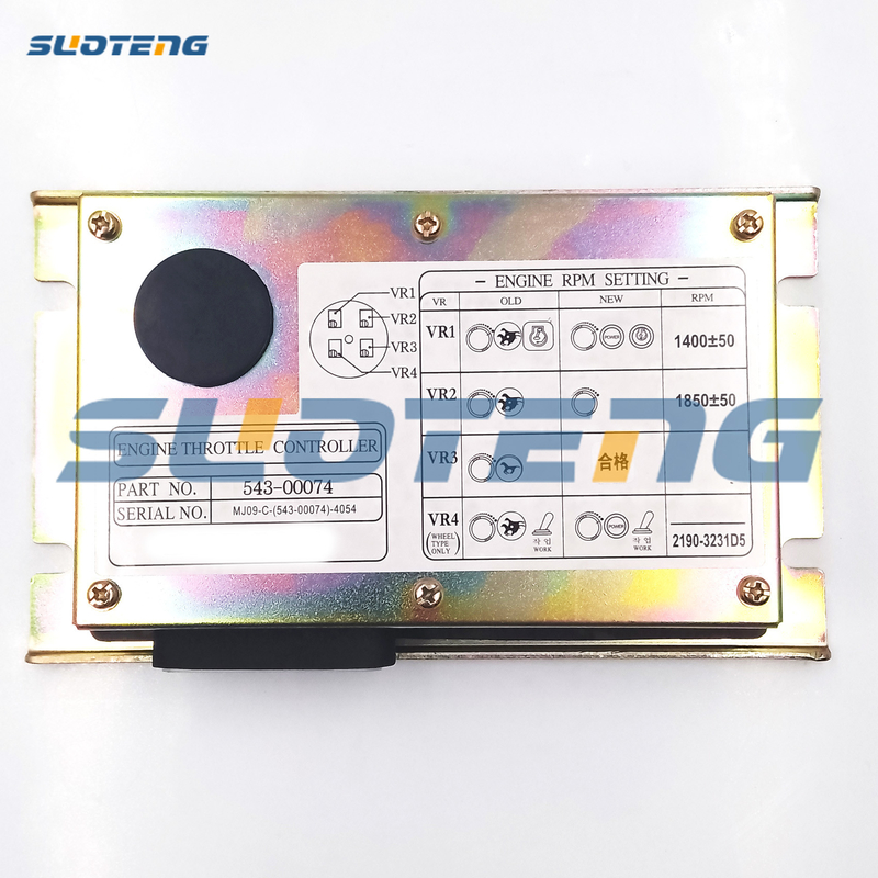 543-00074 escavatore 54300074 di For DH220-5 DH220LC-7 del regolatore del comando del motore
