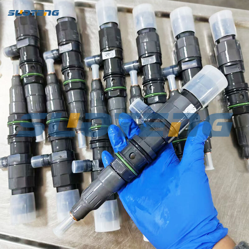 0445120195 Iniettore di carburante diesel per motore DD13 DD15 DD16 Ricambio di parti di caricatore usate